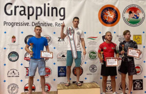 Diadalmaskodott Kiskőrösön: aranyérem a Grappling országos fordulón